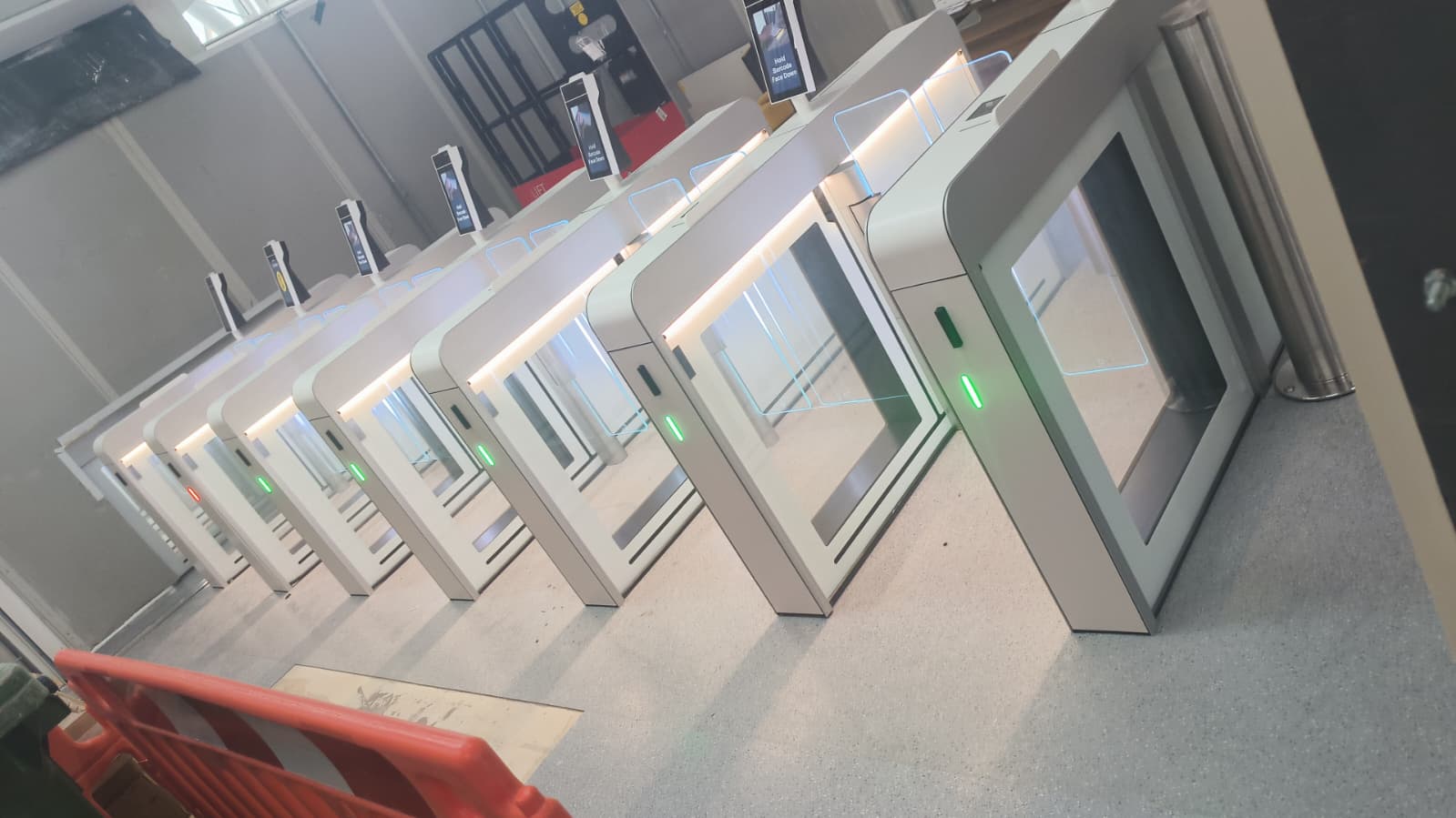 New e-gates ready for handover