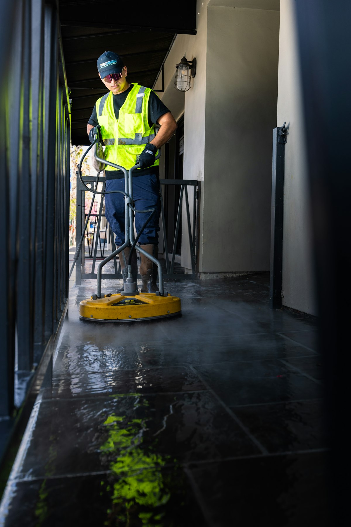 Floor polish post-build